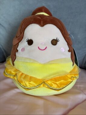 Disney Squishmallows Belle Plush  8 inches brand new w tags
